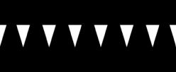 Ženklinimas 1.12 — a row of triangles across the lane