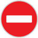 Ženklas 301 — No entry