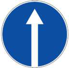 Ženklas 401 — Drive straight